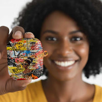 Black Her Story Graffiti Queen AirPods Case Black Woman Empowerment - Wonder Print Shop
