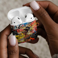 Black Her Story Graffiti Queen AirPods Case Black Woman Empowerment - Wonder Print Shop
