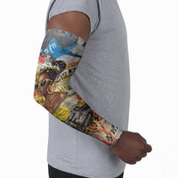 Black Her Story Graffiti Queen Arm Sleeves Black Woman Empowerment - Wonder Print Shop