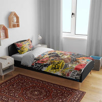Black Her Story Graffiti Queen Bedding Set Black Woman Empowerment - Wonder Print Shop