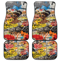 Black Her Story Graffiti Queen Car Mats Black Woman Empowerment - Wonder Print Shop