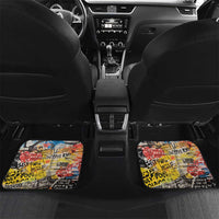 Black Her Story Graffiti Queen Car Mats Black Woman Empowerment - Wonder Print Shop