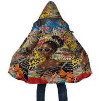 Black Her Story Graffiti Queen Cloak Black Woman Empowerment - Wonder Print Shop