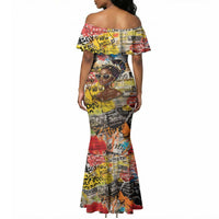Black Her Story Graffiti Queen Mermaid Dress Black Woman Empowerment - Wonder Print Shop