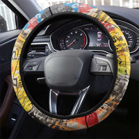 Black Her Story Graffiti Queen Steering Wheel Cover Black Woman Empowerment - Wonder Print Shop