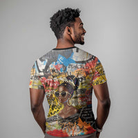 Black Her Story Graffiti Queen T shirt Black Woman Empowerment - Wonder Print Shop