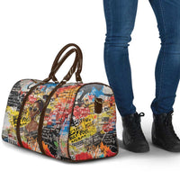 Black Her Story Graffiti Queen Travel Bag Black Woman Empowerment - Wonder Print Shop