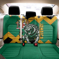 Jamaica Lion Back Car Seat Cover Coat Of Arms - Sporty Style