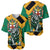 Jamaica Lion Baseball Jersey Coat Of Arms - Sporty Style