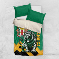 Jamaica Lion Bedding Set Coat Of Arms - Sporty Style