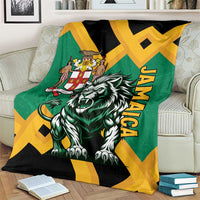 Jamaica Lion Blanket Coat Of Arms - Sporty Style