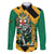 Jamaica Lion Family Matching Summer Maxi Dress and Hawaiian Shirt Coat Of Arms - Sporty Style