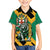 Jamaica Lion Family Matching Summer Maxi Dress and Hawaiian Shirt Coat Of Arms - Sporty Style