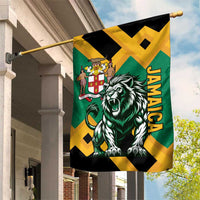 Jamaica Lion Garden Flag Coat Of Arms - Sporty Style