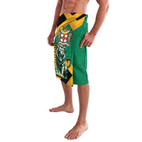 Jamaica Lion Lavalava Coat Of Arms - Sporty Style