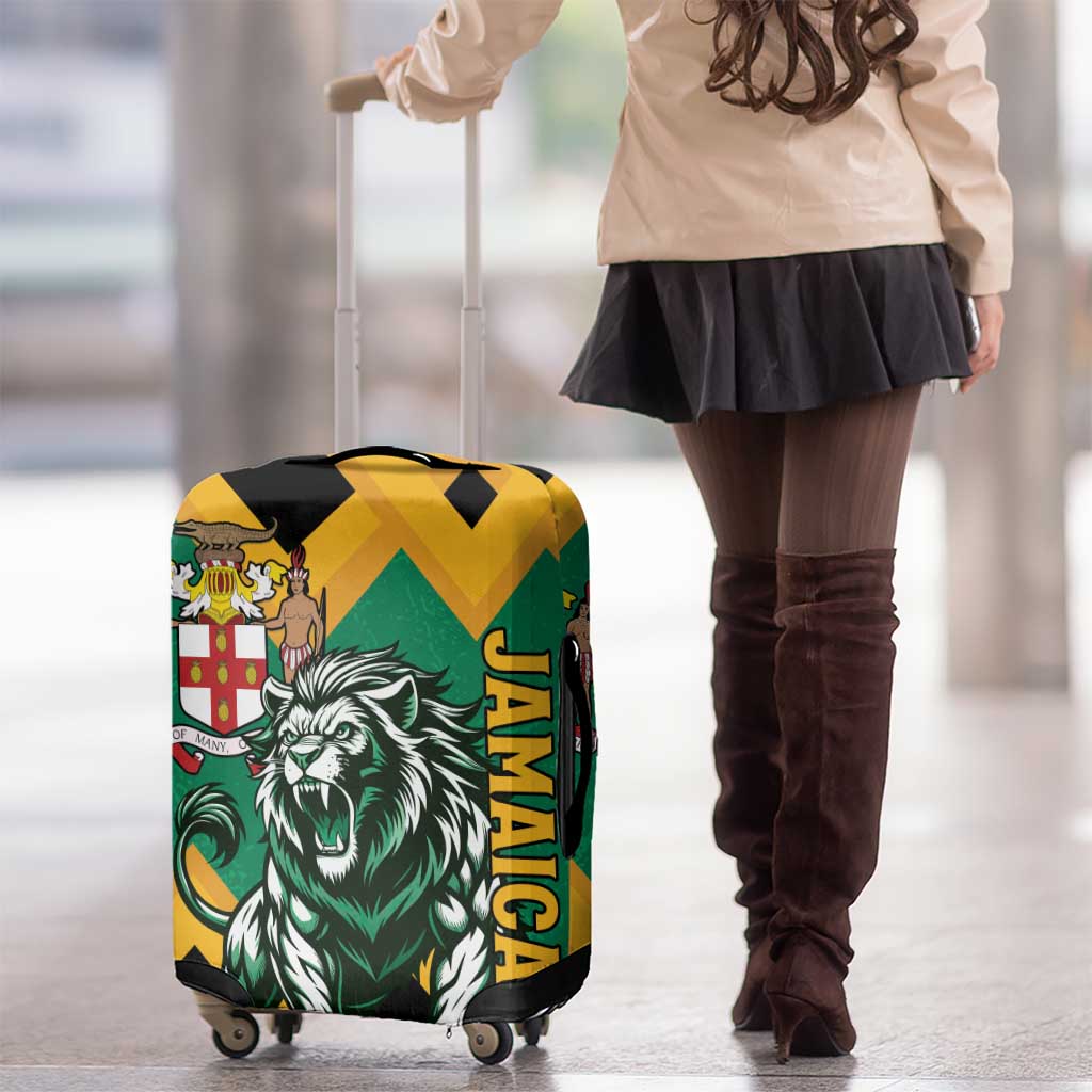 Jamaica Lion Luggage Cover Coat Of Arms - Sporty Style