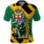 Jamaica Lion Polo Shirt Coat Of Arms - Sporty Style
