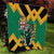 Jamaica Lion Quilt Coat Of Arms - Sporty Style