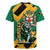Jamaica Lion Rugby Jersey Coat Of Arms - Sporty Style