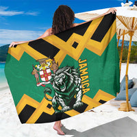 Jamaica Lion Sarong Coat Of Arms - Sporty Style