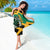 Jamaica Lion Sarong Coat Of Arms - Sporty Style