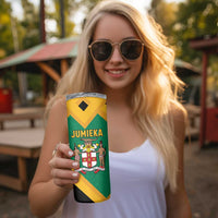 Jamaica Lion Skinny Tumbler Coat Of Arms - Sporty Style