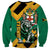 Jamaica Lion Sweatshirt Coat Of Arms - Sporty Style