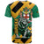 Jamaica Lion T Shirt Coat Of Arms - Sporty Style