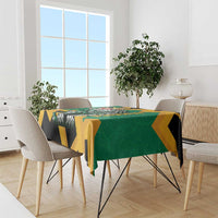 Jamaica Lion Tablecloth Coat Of Arms - Sporty Style