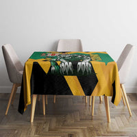 Jamaica Lion Tablecloth Coat Of Arms - Sporty Style