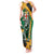 Jamaica Lion Tank Maxi Dress Coat Of Arms - Sporty Style