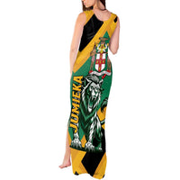 Jamaica Lion Tank Maxi Dress Coat Of Arms - Sporty Style