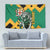 Jamaica Lion Tapestry Coat Of Arms - Sporty Style