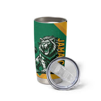 Jamaica Lion Tumbler Cup Coat Of Arms - Sporty Style