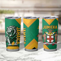 Jamaica Lion Tumbler Cup Coat Of Arms - Sporty Style