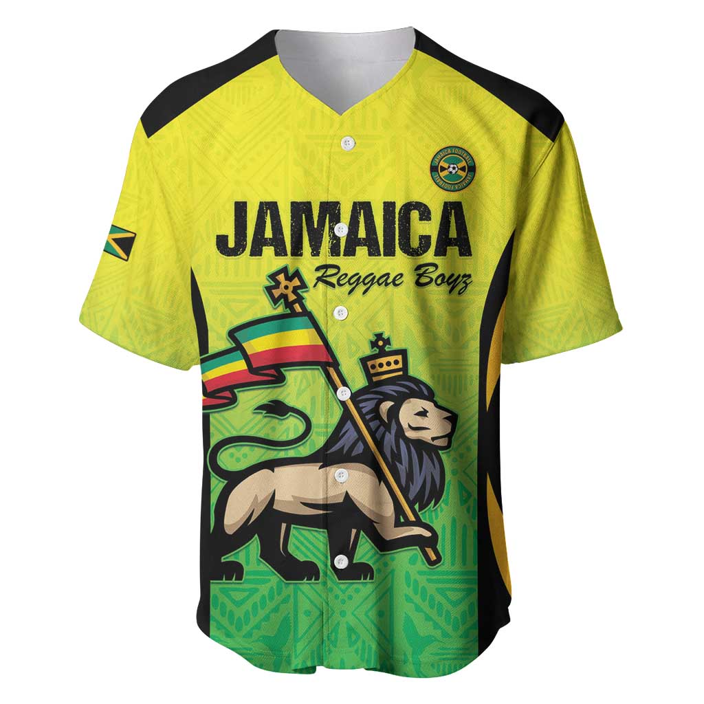 Custom Jamaica Football Baseball Jersey Go Reggae Boyz