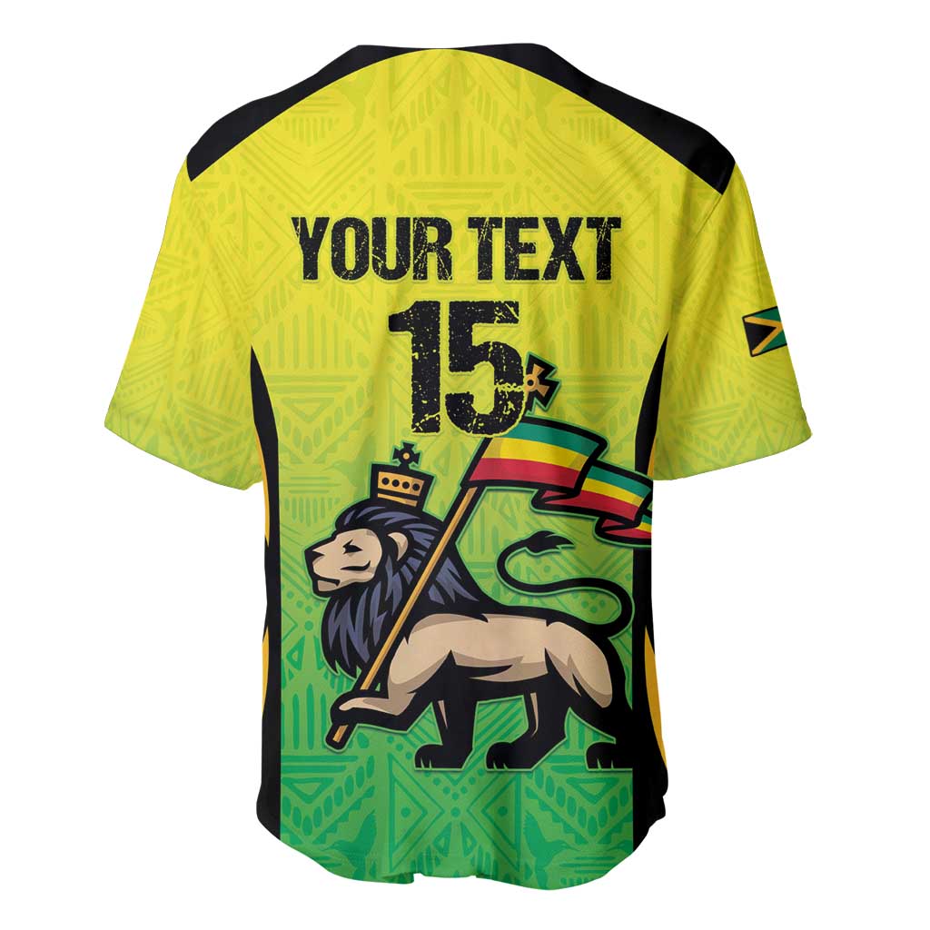 Custom Jamaica Football Baseball Jersey Go Reggae Boyz