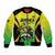 Custom Jamaica Football Bomber Jacket Go Reggae Boyz