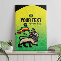 Custom Jamaica Football Canvas Wall Art Go Reggae Boyz