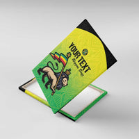 Custom Jamaica Football Canvas Wall Art Go Reggae Boyz