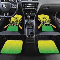 Custom Jamaica Football Car Mats Go Reggae Boyz