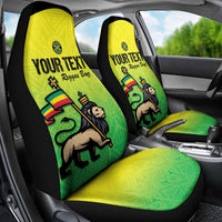 Custom Jamaica Football Car Seat Cover Go Reggae Boyz