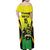 Custom Jamaica Football Family Matching Off Shoulder Maxi Dress and Hawaiian Shirt Go Reggae Boyz