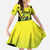 Custom Jamaica Football Family Matching Summer Maxi Dress and Hawaiian Shirt Go Reggae Boyz