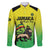 Custom Jamaica Football Family Matching Summer Maxi Dress and Hawaiian Shirt Go Reggae Boyz