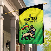 Custom Jamaica Football Garden Flag Go Reggae Boyz