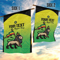 Custom Jamaica Football Garden Flag Go Reggae Boyz