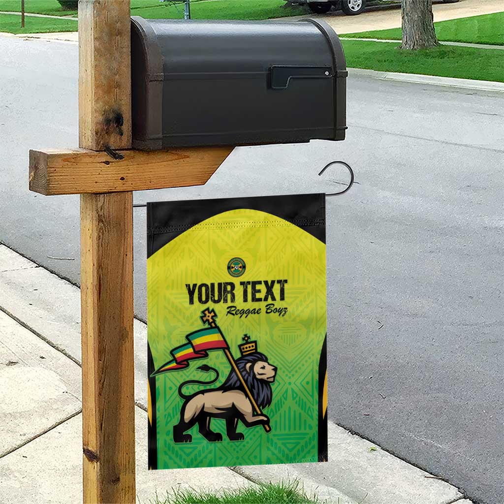 Custom Jamaica Football Garden Flag Go Reggae Boyz