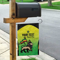 Custom Jamaica Football Garden Flag Go Reggae Boyz