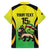 Custom Jamaica Football Hawaiian Shirt Go Reggae Boyz